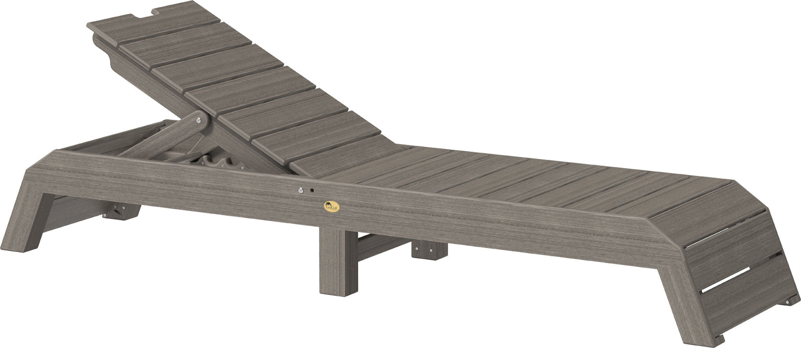 LuxCraft Recycled Plastic Urban Chaise Lounge Chair