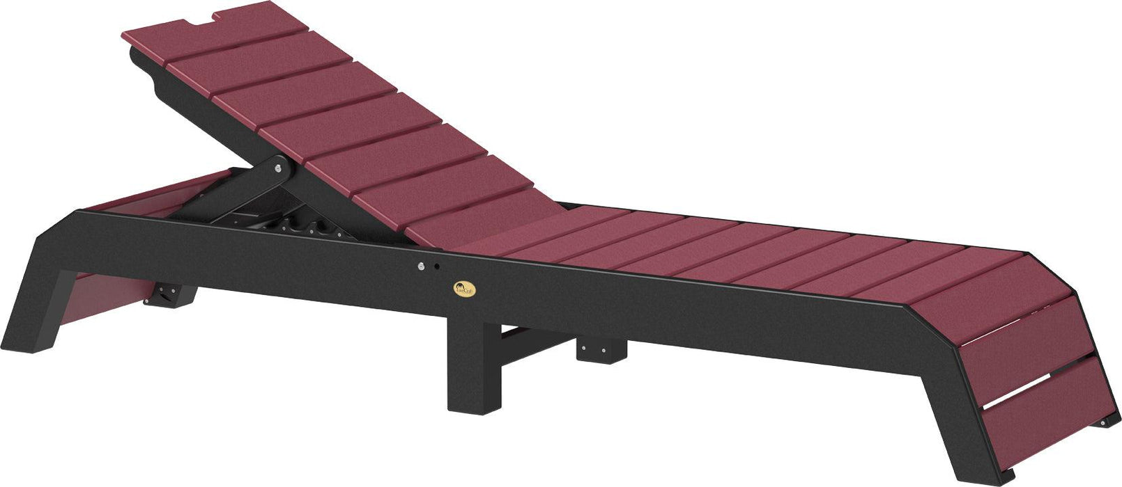 LuxCraft Recycled Plastic Urban Chaise Lounge Chair