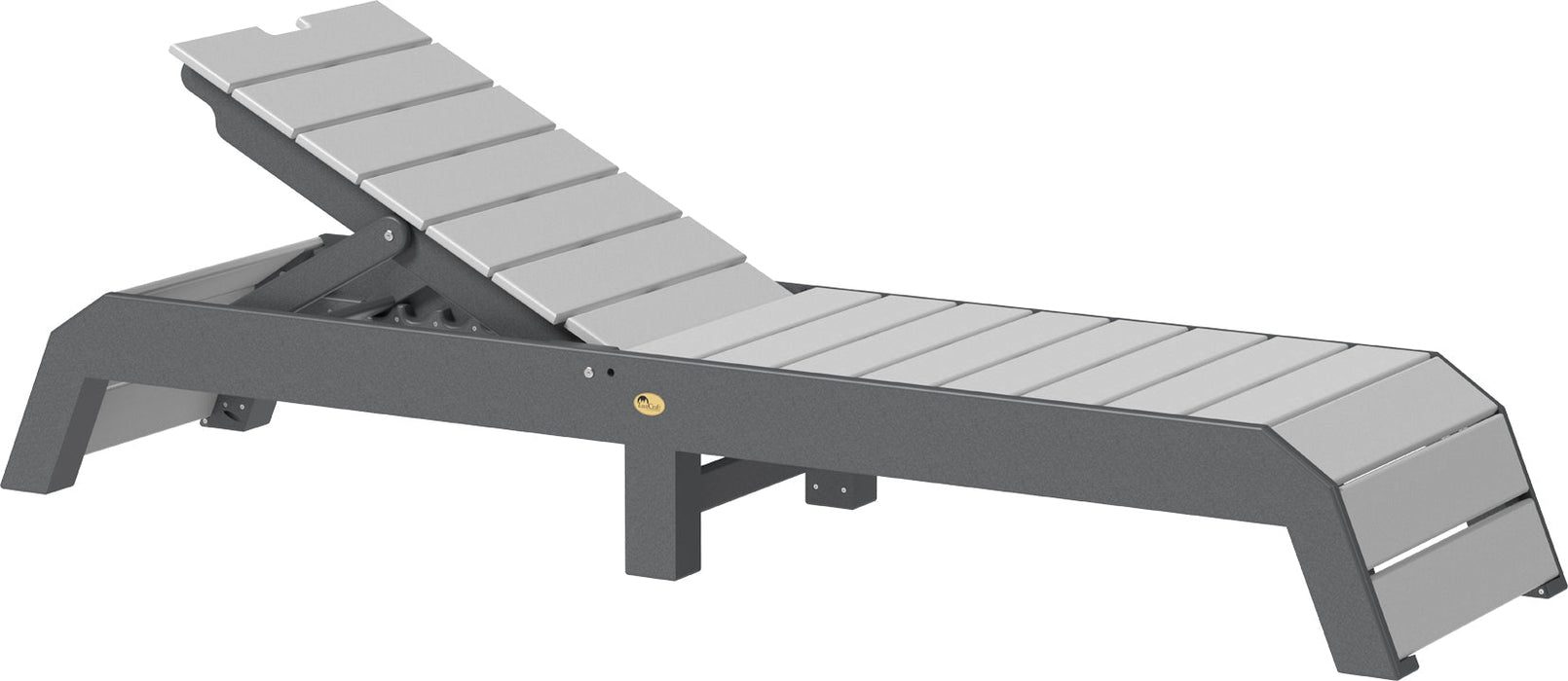 LuxCraft Recycled Plastic Urban Chaise Lounge Chair