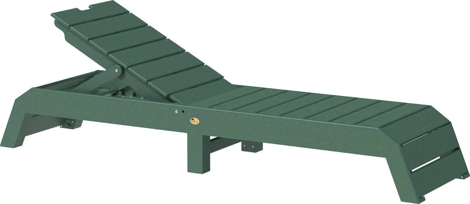 LuxCraft Recycled Plastic Urban Chaise Lounge Chair