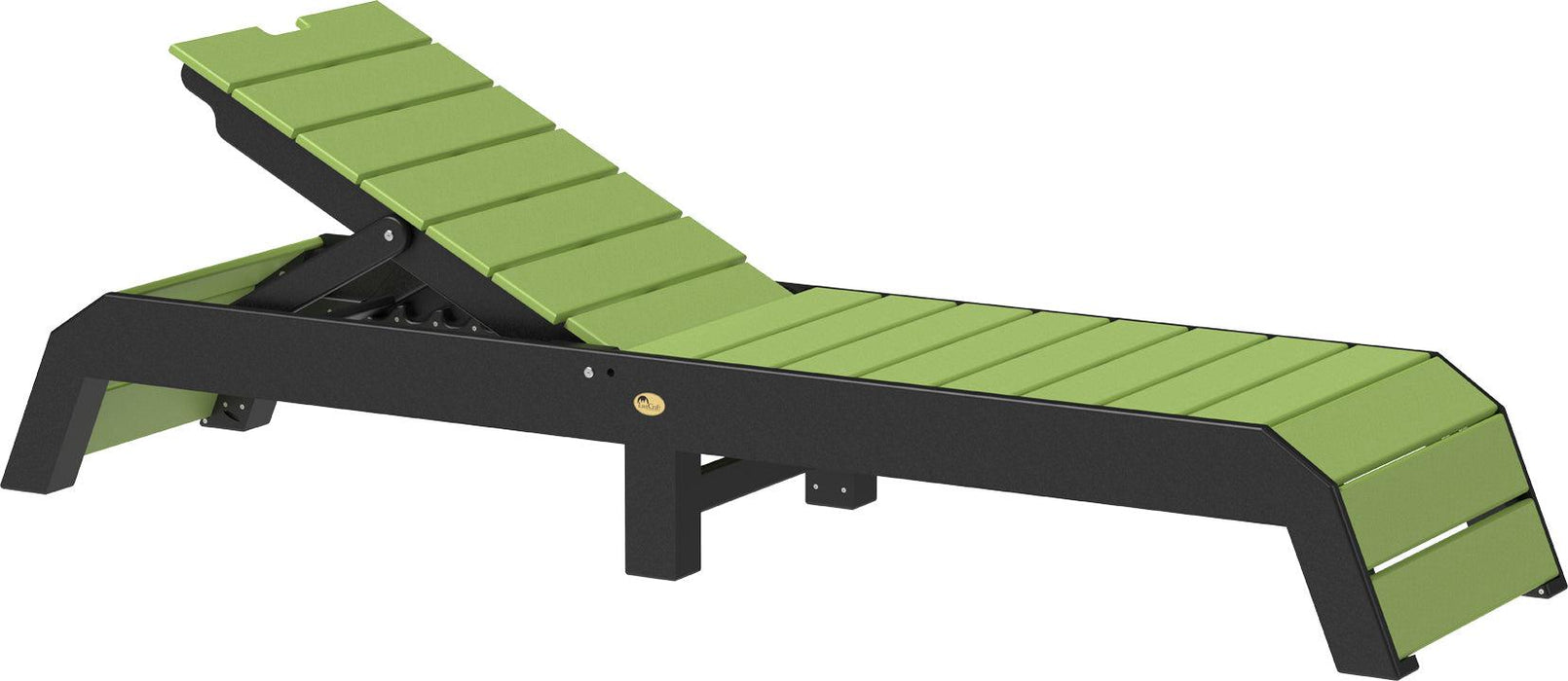 LuxCraft Recycled Plastic Urban Chaise Lounge Chair