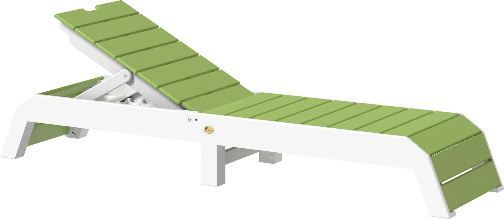 LuxCraft Recycled Plastic Urban Chaise Lounge Chair