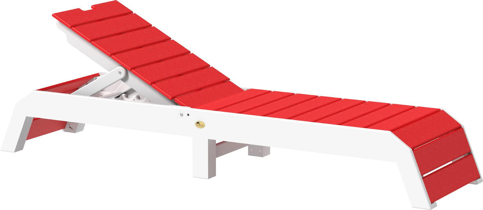 LuxCraft Recycled Plastic Urban Chaise Lounge Chair