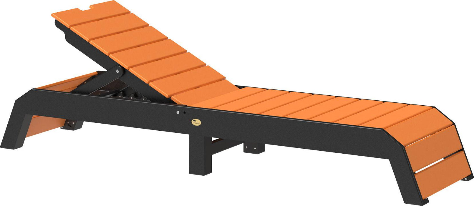 LuxCraft Recycled Plastic Urban Chaise Lounge Chair