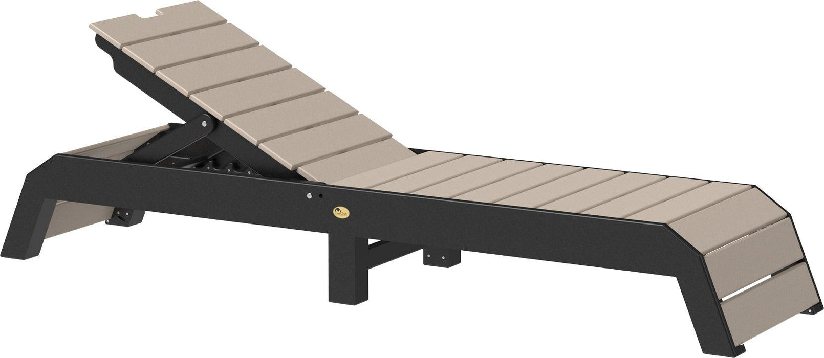 LuxCraft Recycled Plastic Urban Chaise Lounge Chair