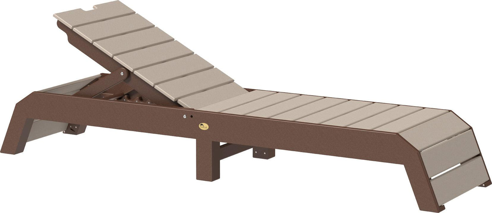 LuxCraft Recycled Plastic Urban Chaise Lounge Chair