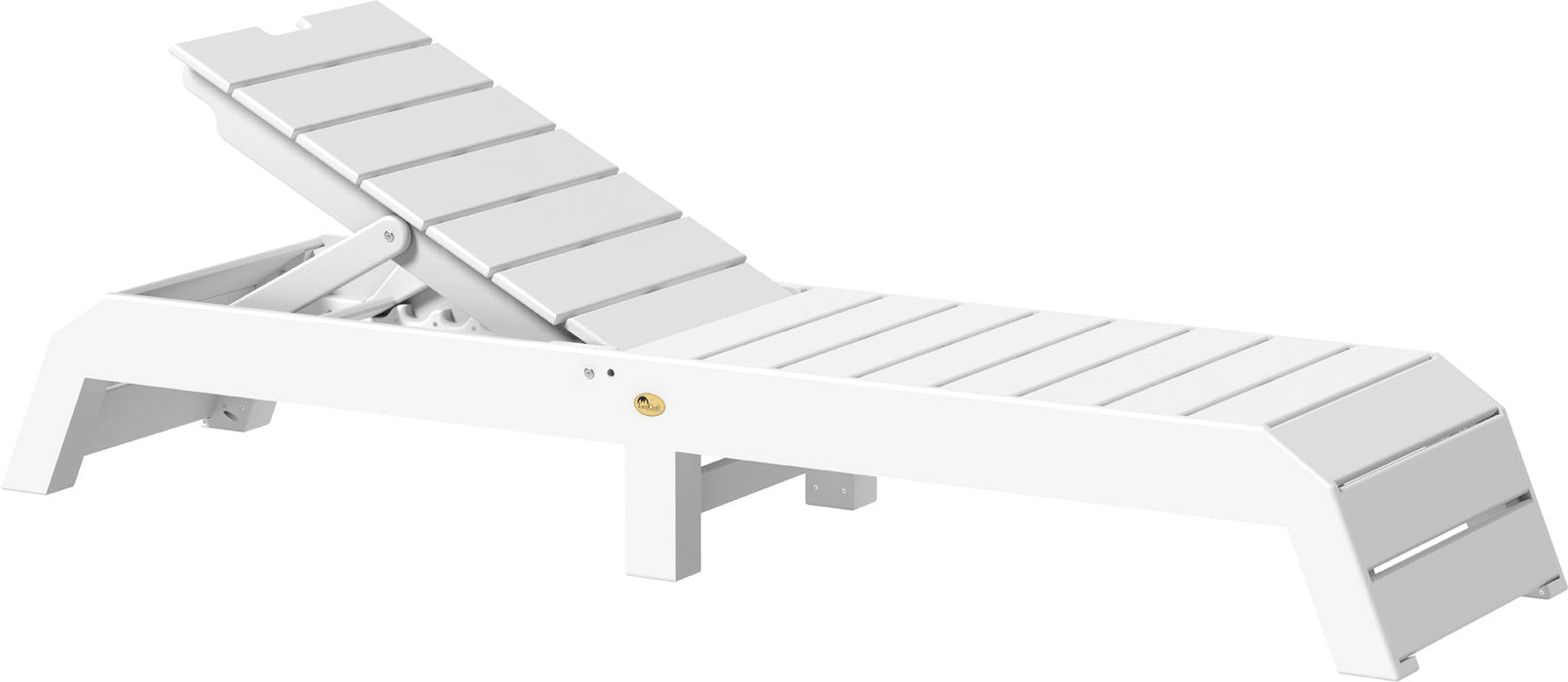 LuxCraft Recycled Plastic Urban Chaise Lounge Chair