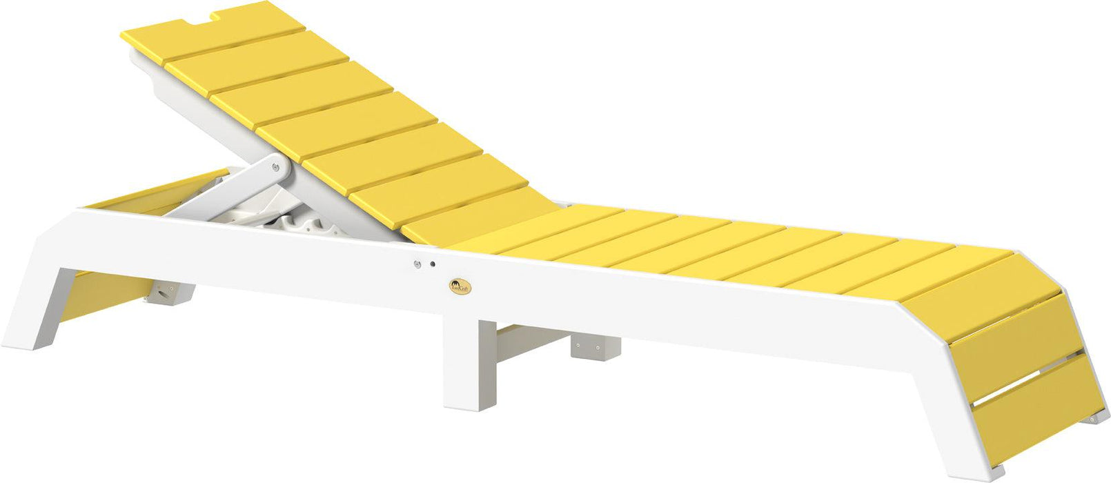 LuxCraft Recycled Plastic Urban Chaise Lounge Chair