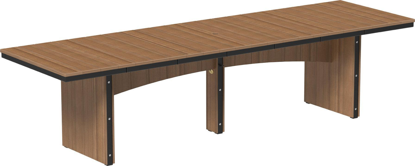 LuxCraft Recycled Plastic 3' x 10' Urban Rectangular Table (COUNTER HEIGHT)