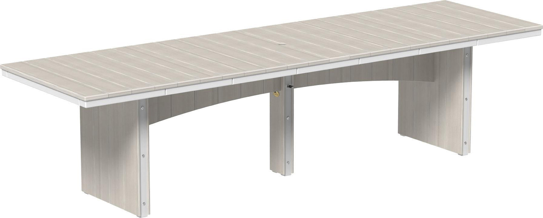 LuxCraft Recycled Plastic 3' x 10' Urban Rectangular Table (BAR HEIGHT)