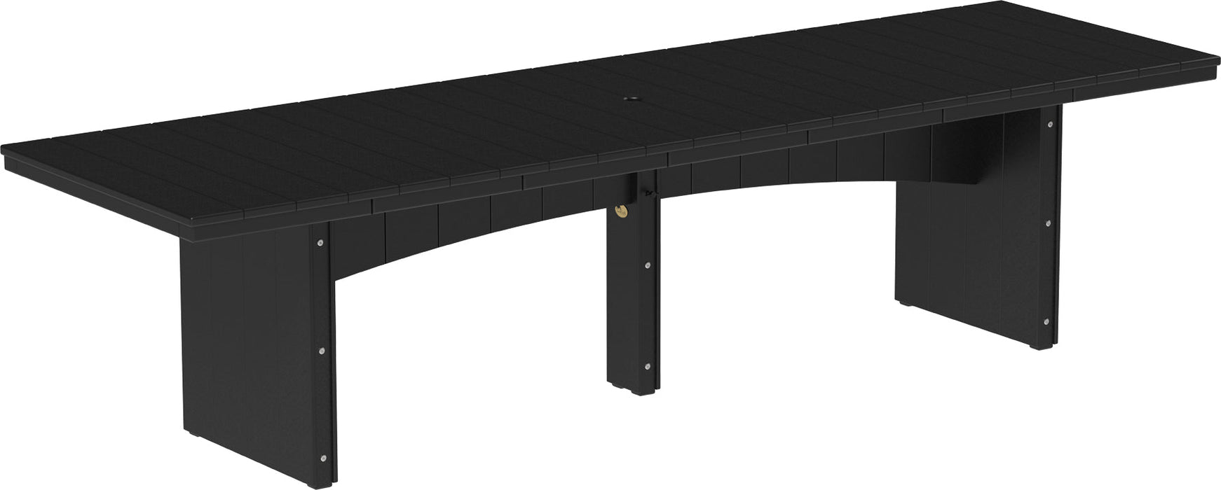 LuxCraft Recycled Plastic 3' x 10' Urban Rectangular Table (BAR HEIGHT)