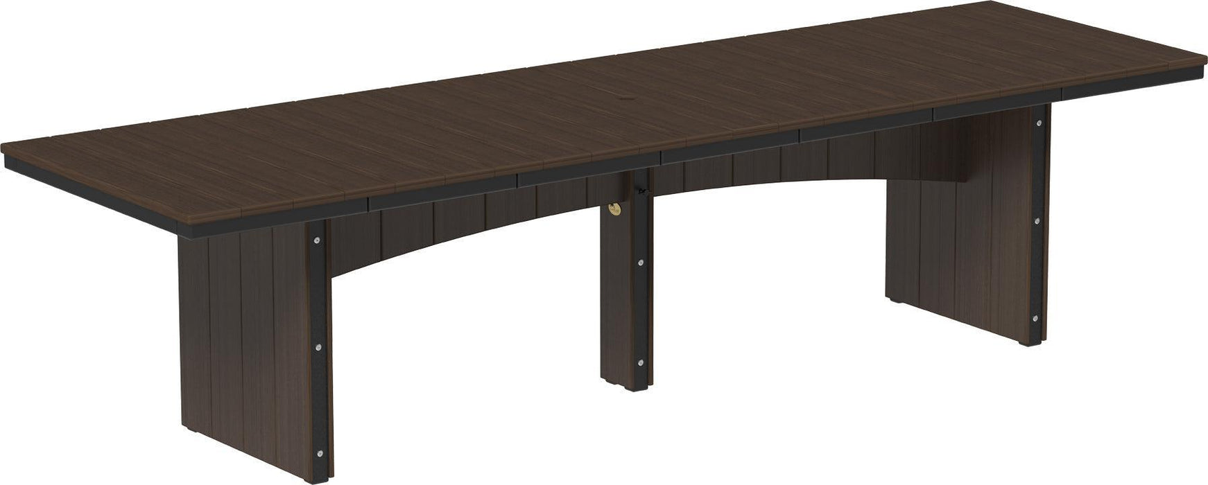 LuxCraft Recycled Plastic 3' x 10' Urban Rectangular Table (COUNTER HEIGHT)