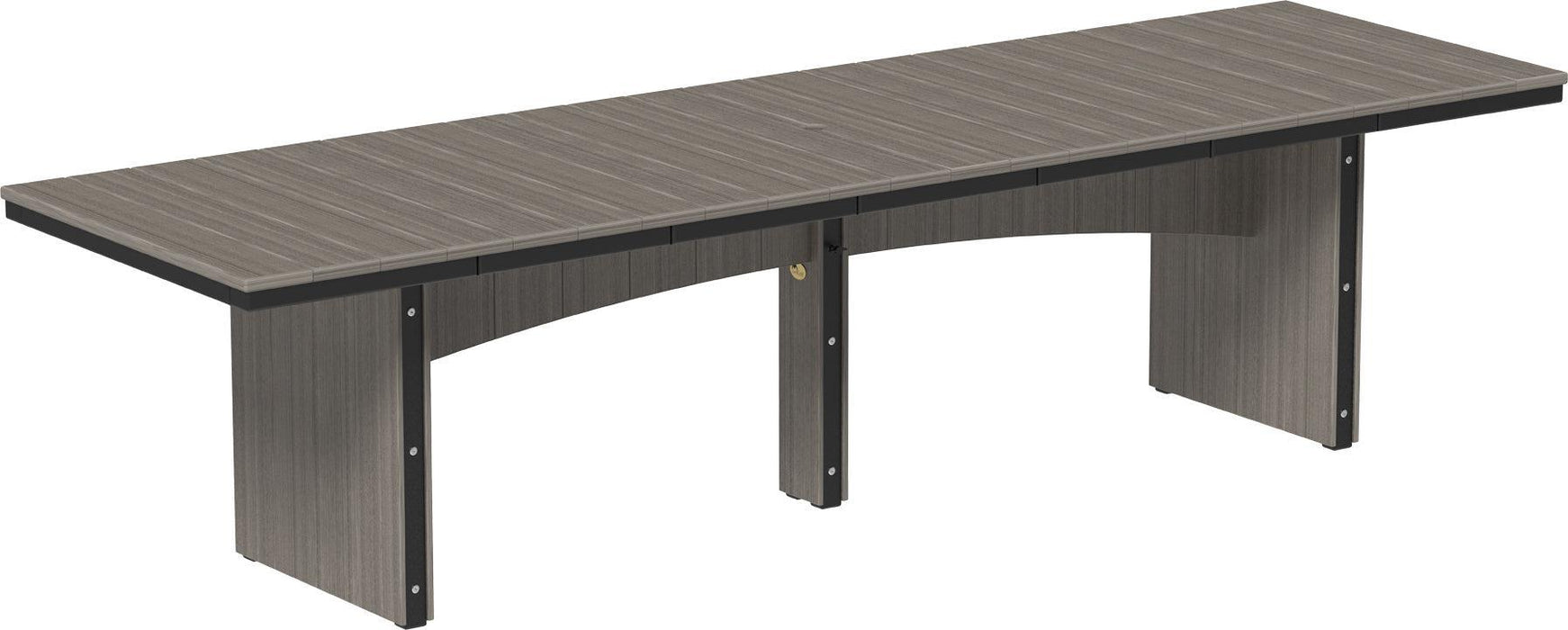 LuxCraft Recycled Plastic 3' x 10' Urban Rectangular Table (BAR HEIGHT)