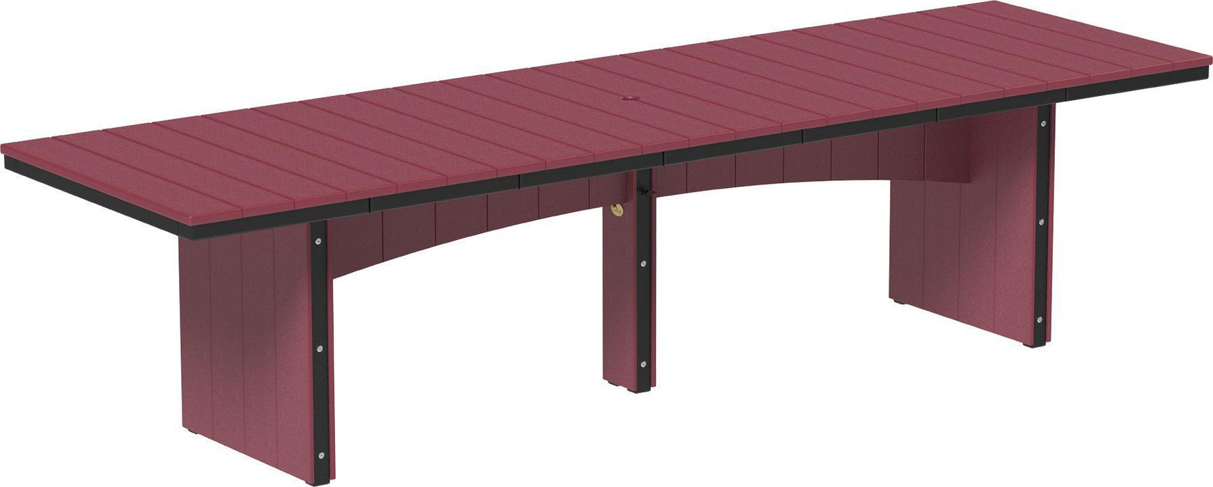 LuxCraft Recycled Plastic 3' x 10' Urban Rectangular Table (COUNTER HEIGHT)