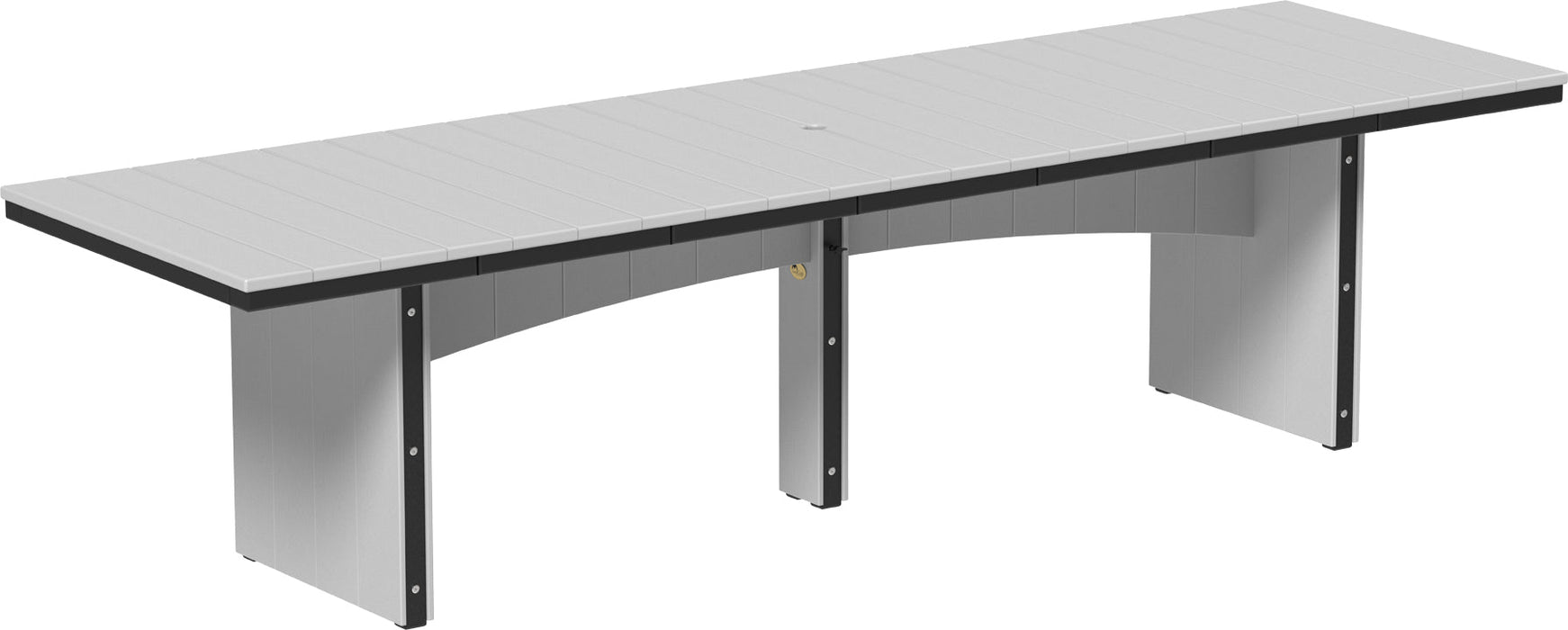 LuxCraft Recycled Plastic 3' x 10' Urban Rectangular Table (BAR HEIGHT)