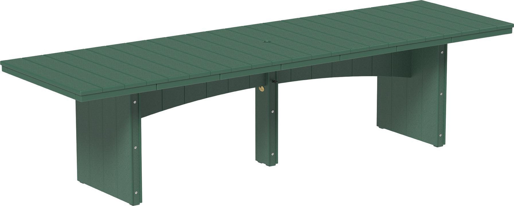 LuxCraft Recycled Plastic 3' x 10' Urban Rectangular Table (COUNTER HEIGHT)
