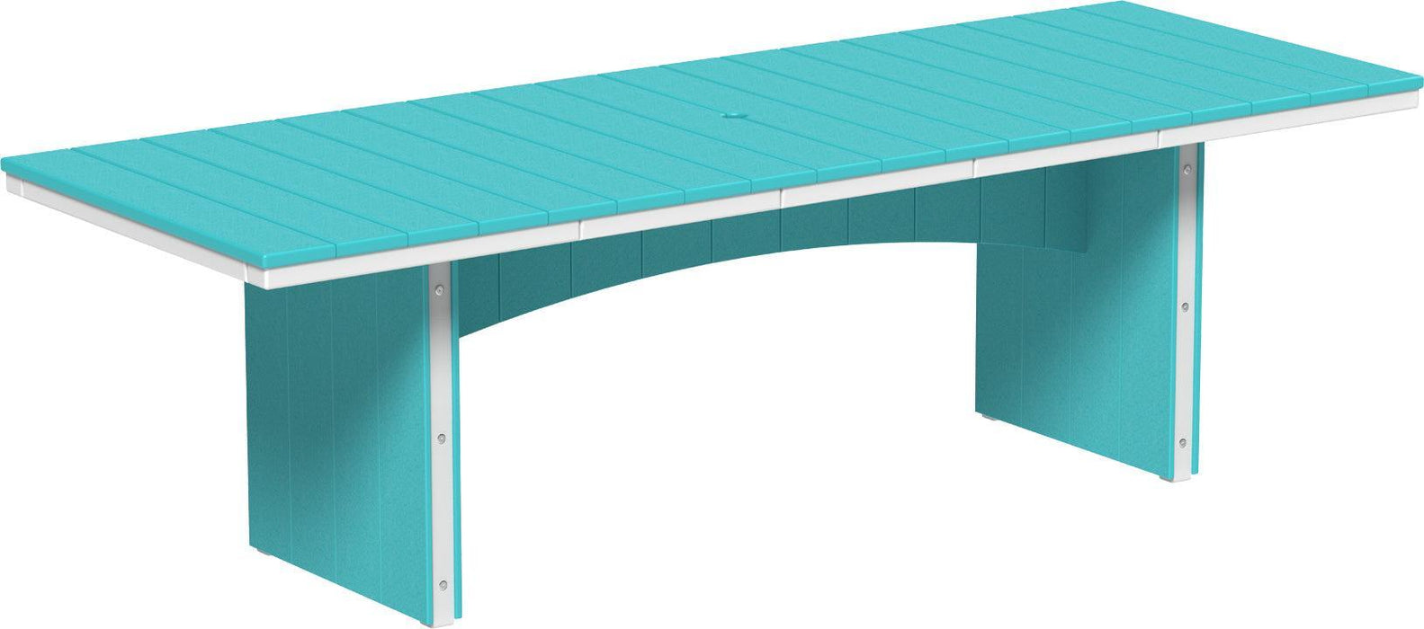 Luxcraft  3' x 8' Urban Rectangular Table Set for 6 (DINING HEIGHT)