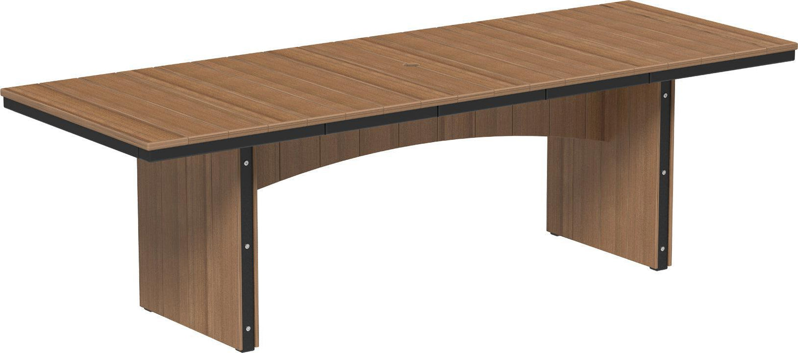 LuxCraft Recycled Plastic 3' x 8' Urban Rectangular Table (BAR HEIGHT)