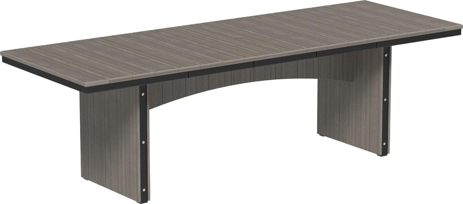LuxCraft Recycled Plastic 3' x 8' Urban Rectangular Table (BAR HEIGHT)