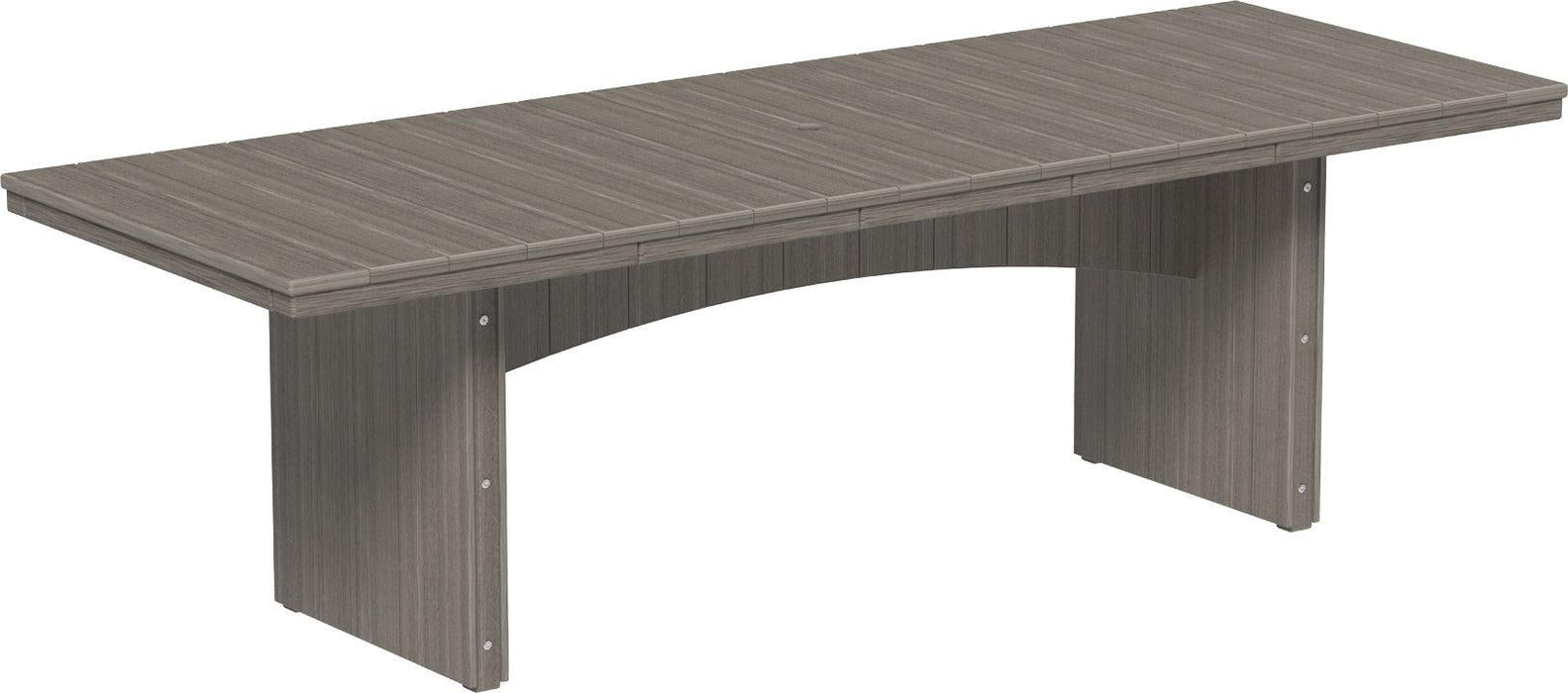 LuxCraft Recycled Plastic 3' x 8' Urban Rectangular Table (BAR HEIGHT)