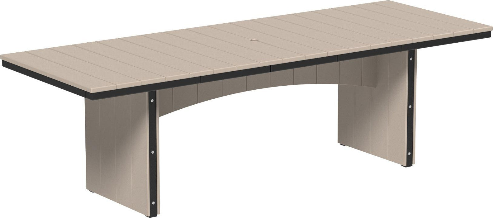 Luxcraft  3' x 8' Urban Rectangular Table Set for 6 (DINING HEIGHT)