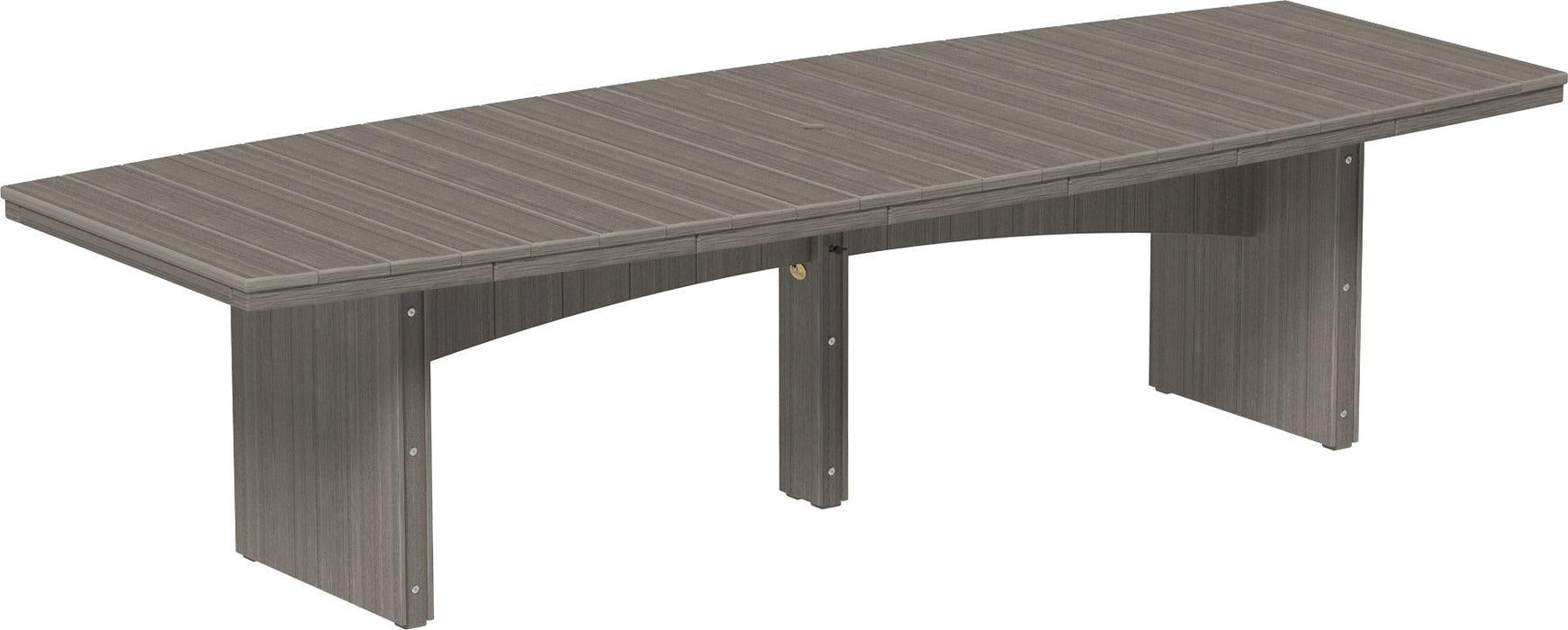 LuxCraft Recycled Plastic 4’ x 10’ Urban Oval Table (COUNTER HEIGHT)