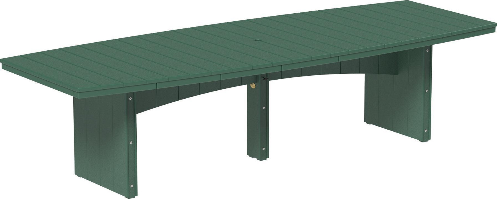 LuxCraft Recycled Plastic 4’ x 8’ Urban Oval Table (BAR HEIGHT)