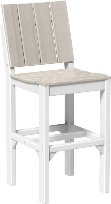 LuxCraft Recycled Plastic Urban Side Chair (BAR HEIGHT)