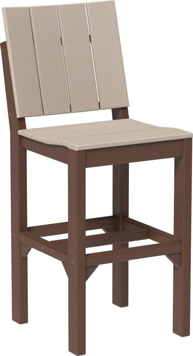 LuxCraft Recycled Plastic Urban Side Chair (BAR HEIGHT)