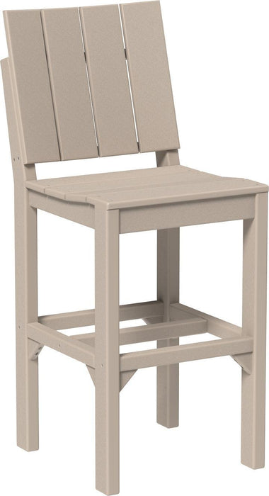 LuxCraft Recycled Plastic Urban Side Chair (BAR HEIGHT)