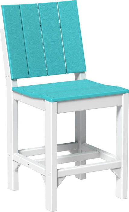 LuxCraft Recycled Plastic Urban Side Chair (COUNTER HEIGHT)