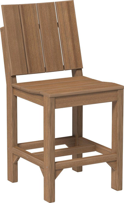 LuxCraft Recycled Plastic Urban Side Chair (COUNTER HEIGHT)