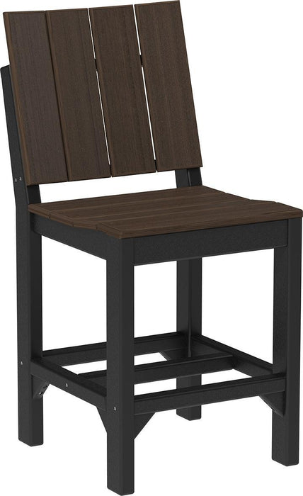 LuxCraft Recycled Plastic Urban Side Chair (COUNTER HEIGHT)