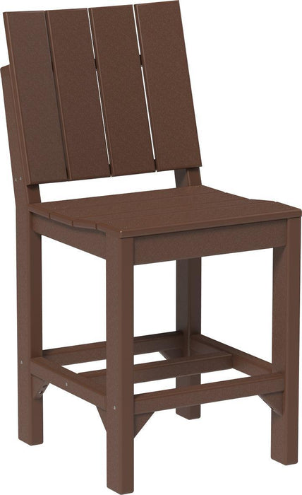 LuxCraft Recycled Plastic Urban Side Chair (COUNTER HEIGHT)