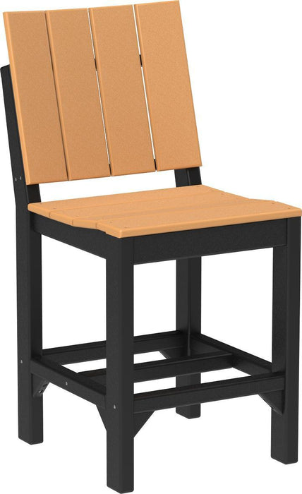LuxCraft Recycled Plastic Urban Side Chair (COUNTER HEIGHT)