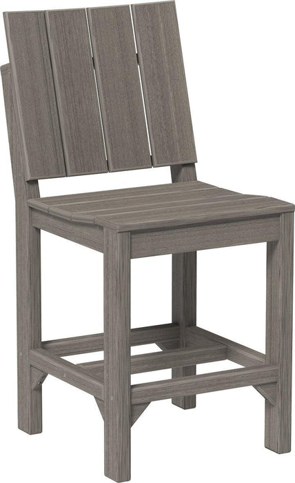 LuxCraft Recycled Plastic Urban Side Chair (COUNTER HEIGHT)