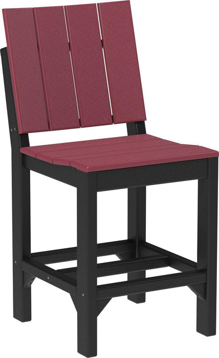 LuxCraft Recycled Plastic Urban Side Chair (COUNTER HEIGHT)