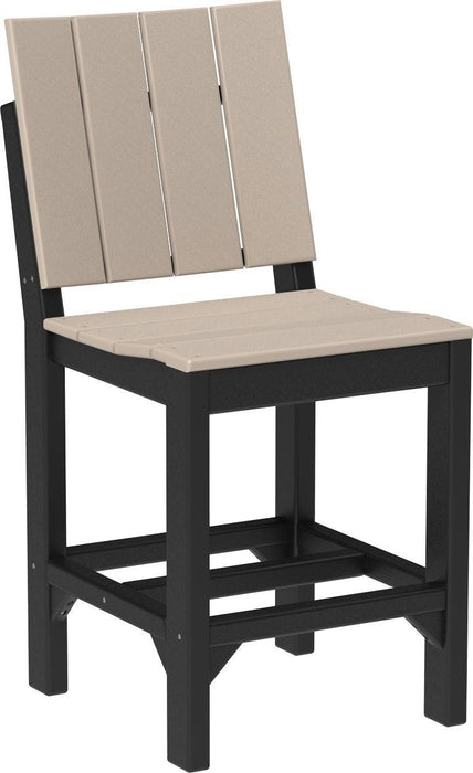 LuxCraft Recycled Plastic Urban Side Chair (COUNTER HEIGHT)