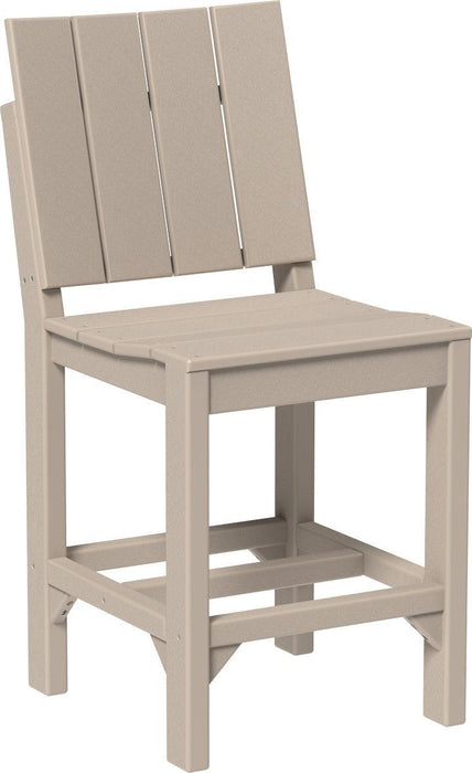 LuxCraft Recycled Plastic Urban Side Chair (COUNTER HEIGHT)