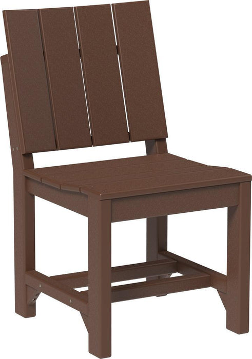 LuxCraft Recycled Plastic Urban Side Chair (DINING HEIGHT)