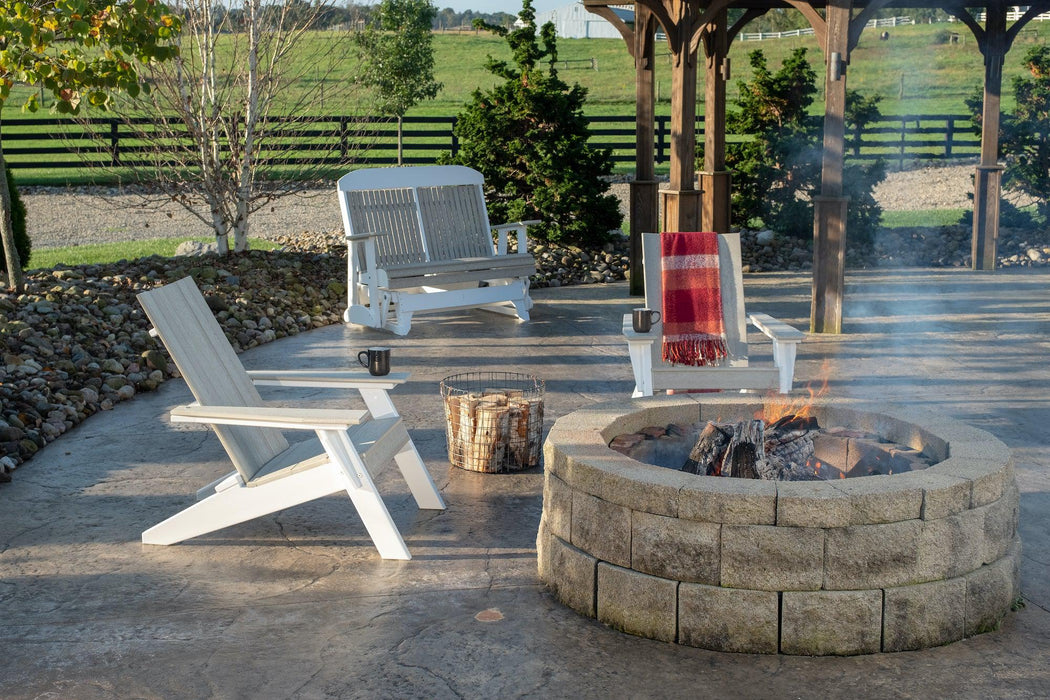 LuxCraft Recycled Plastic Urban Adirondack Chair