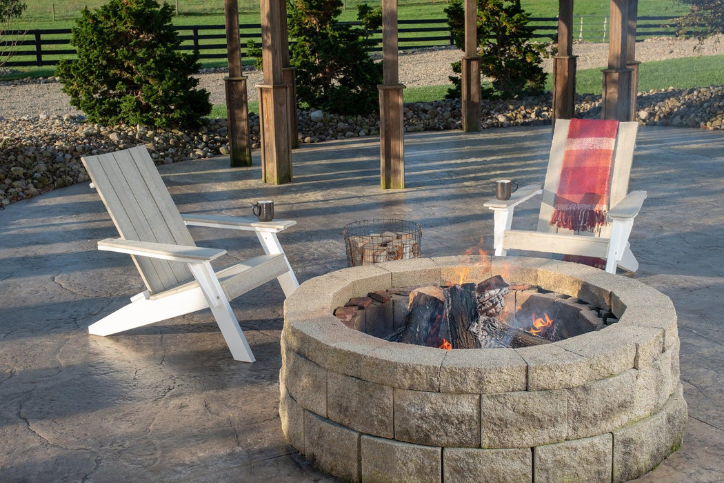 LuxCraft Recycled Plastic Urban Adirondack Chair