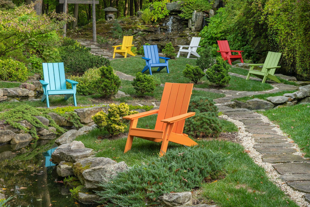 LuxCraft Recycled Plastic Urban Adirondack Chair