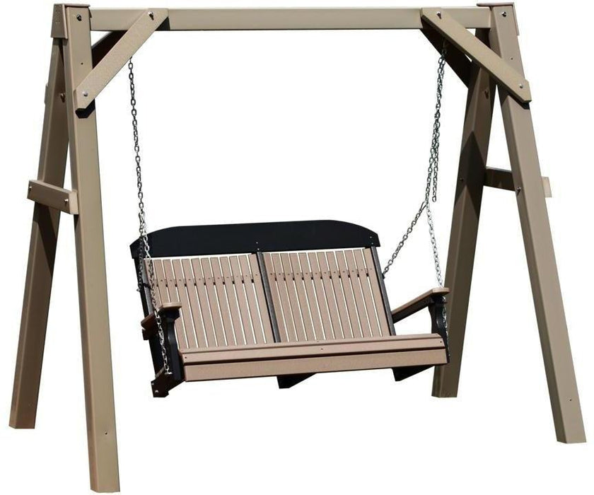 LuxCraft  A-Frame Vinyl Swing Stand (SWING SOLD SEPARATELY)