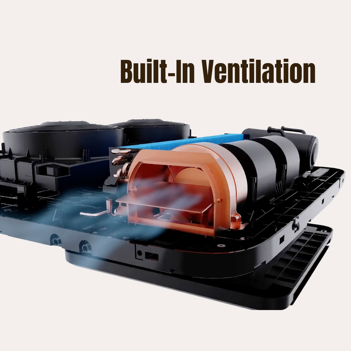 Velit V3 with Ventilation - 12V/48V Rooftop Air Conditioner