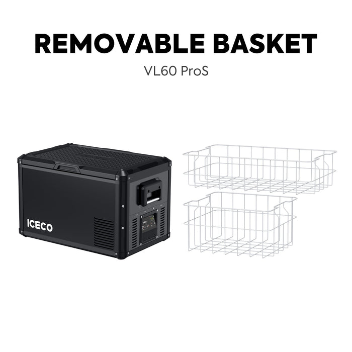 ICECO 63.4QT VL60ProS Single Zone Portable Fridge Electric Cooler