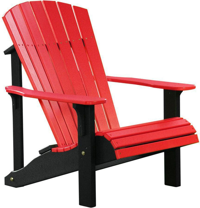 LuxCraft Recycled Plastic Deluxe Adirondack Chair