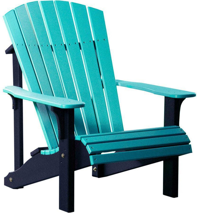 LuxCraft Recycled Plastic Deluxe Adirondack Chair