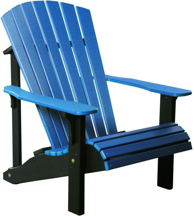 LuxCraft Recycled Plastic Deluxe Adirondack Chair