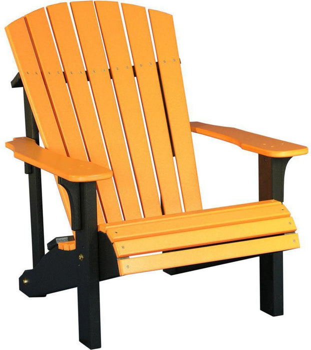 LuxCraft Recycled Plastic Deluxe Adirondack Chair